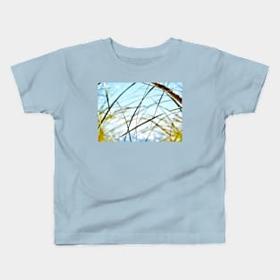 Wispy Beach Grass Kids T-Shirt